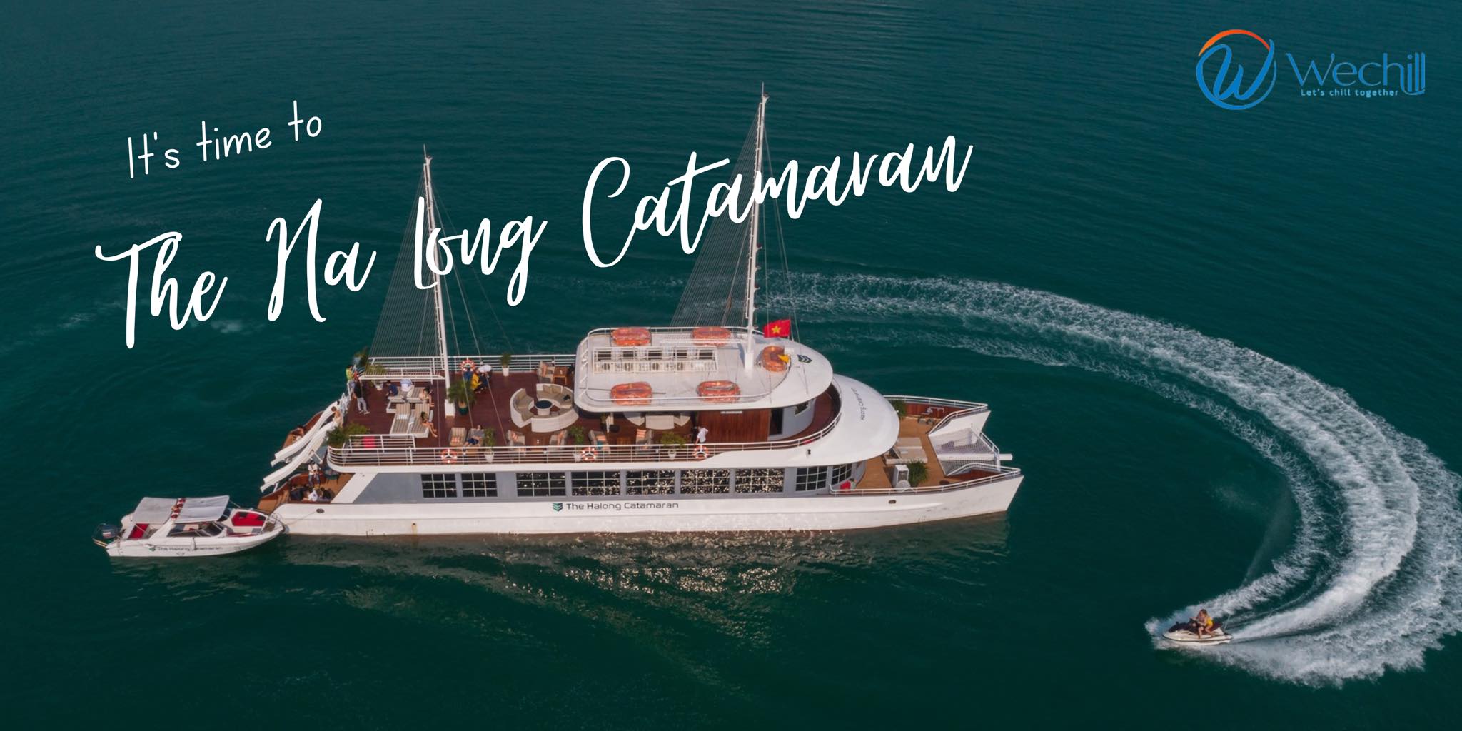 Du thuyền thăm vịnh 5* Catamaran – Lan Ha Bay